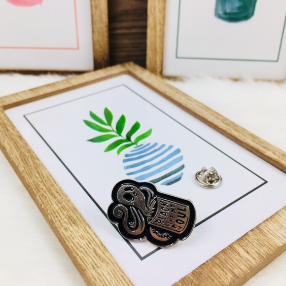 ‼️5 for $25 SALE‼️The Ghost Coffee Mug Enamel Pin - Picture 2 of 5